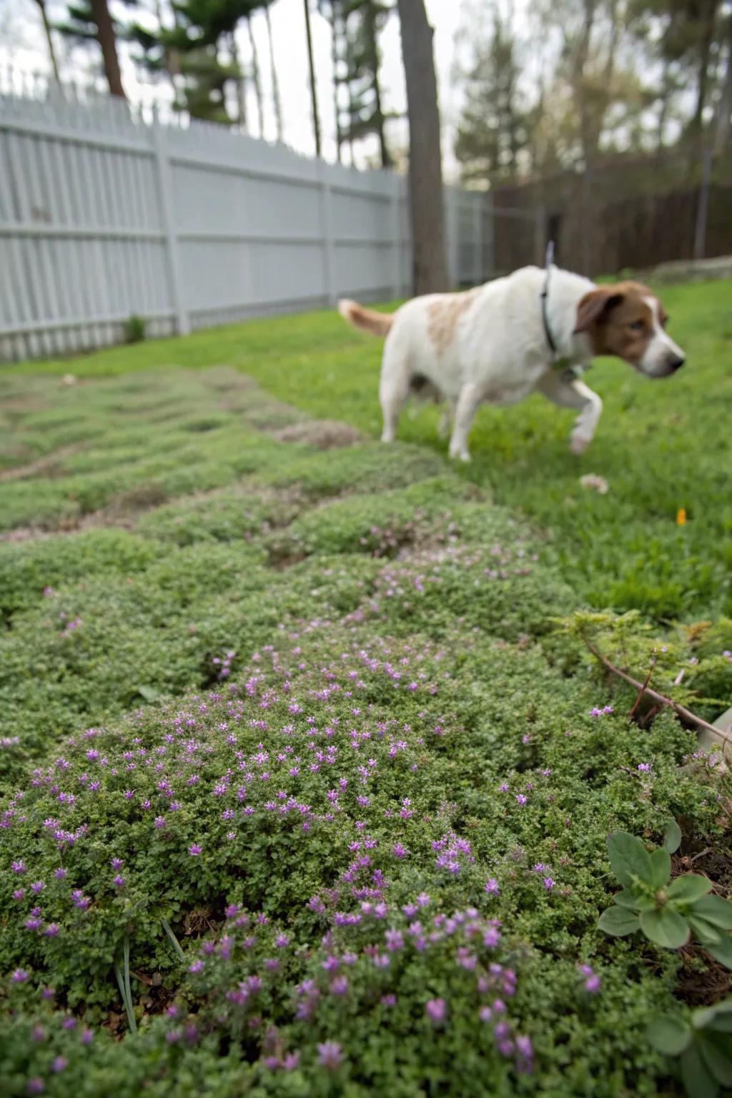 Indigenous ground covers offer beauty and durability.