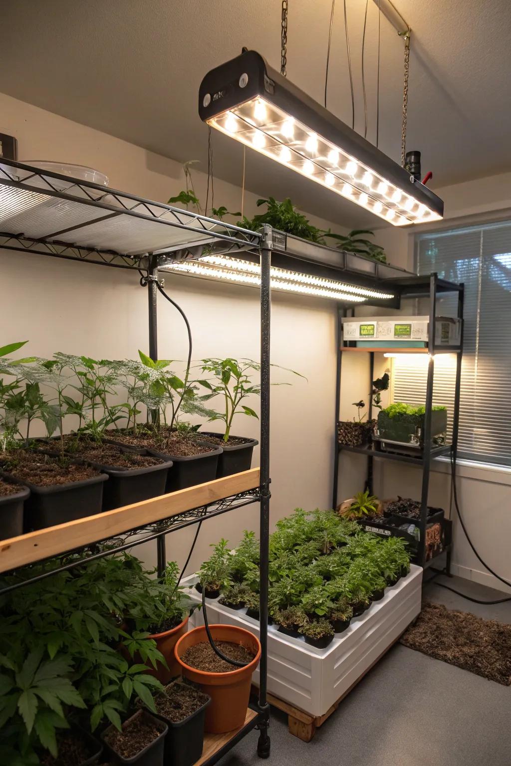 A DIY grow room lets you change your gardening space to perfection.