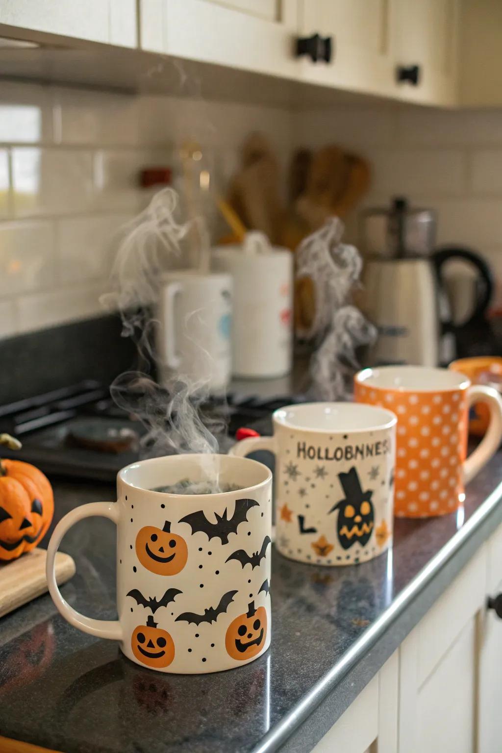 Film mugs render sipping nectar feel celebratory and pleasurable.