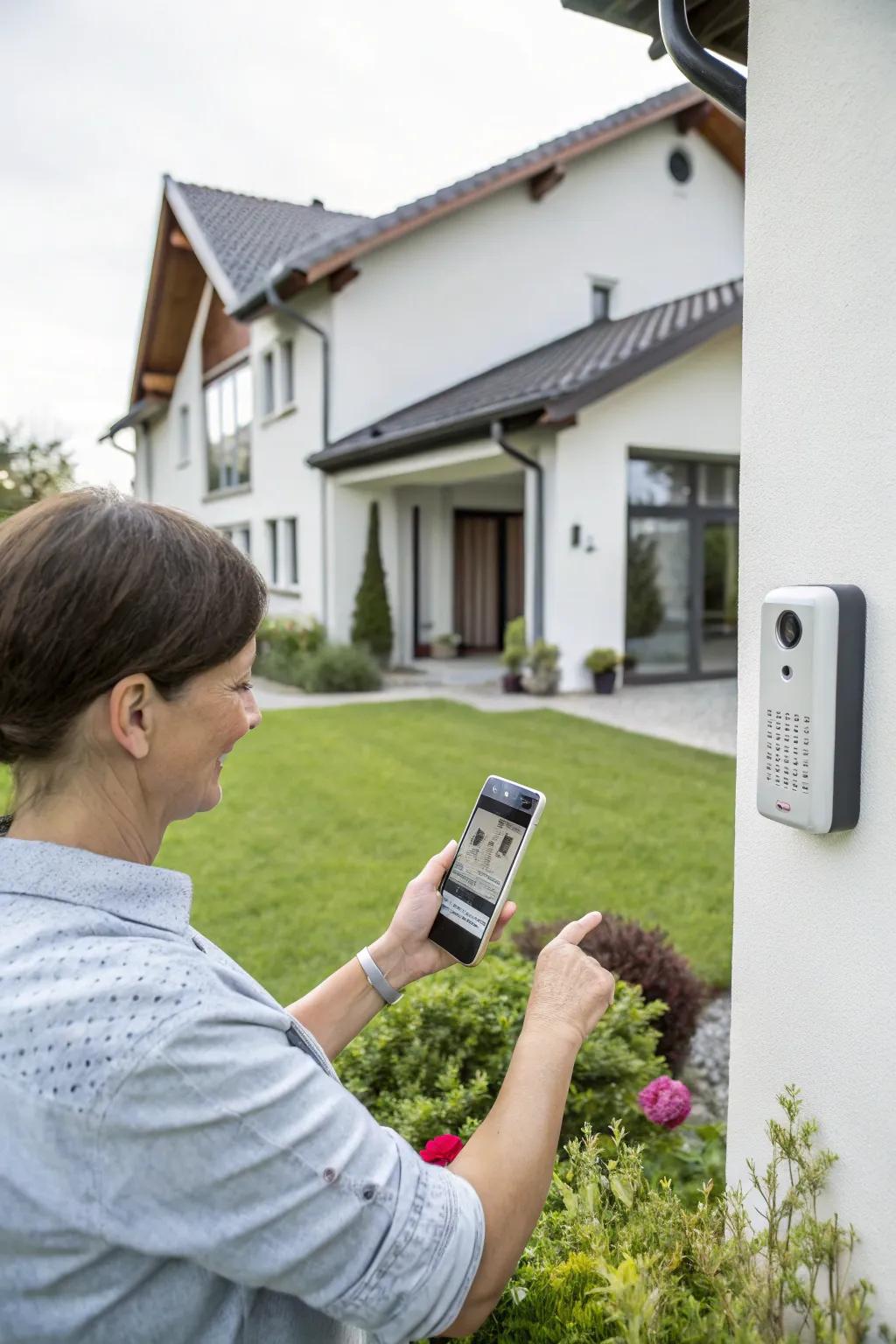 Remote entry command adds convenience to modern intercoms.