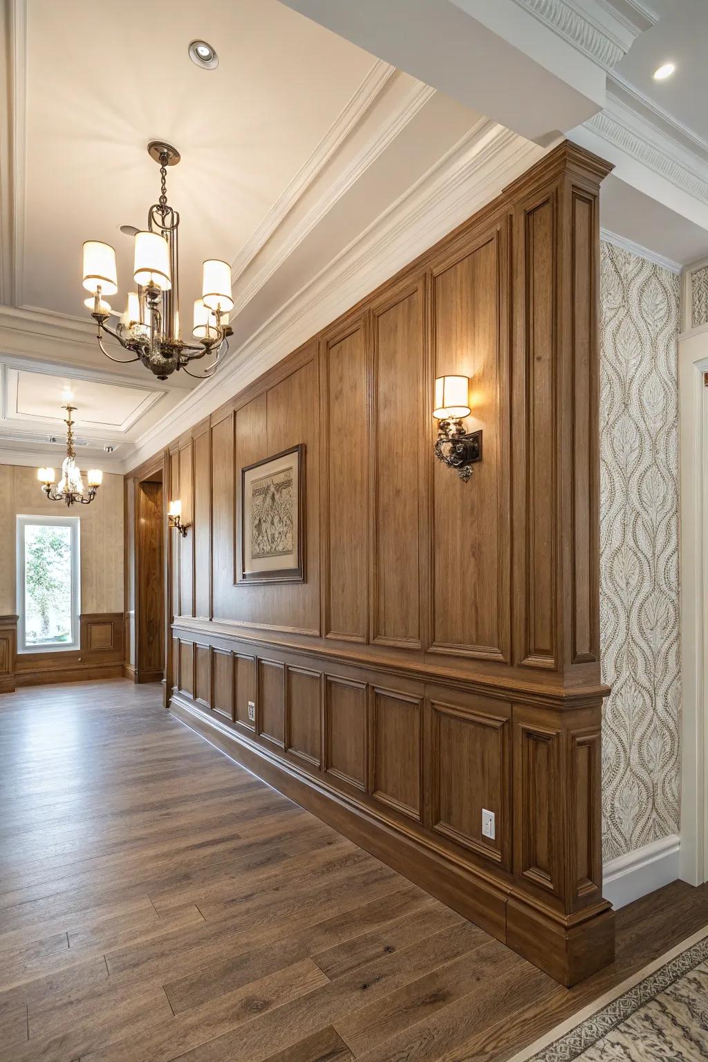 Architectural refinements elevate walls
