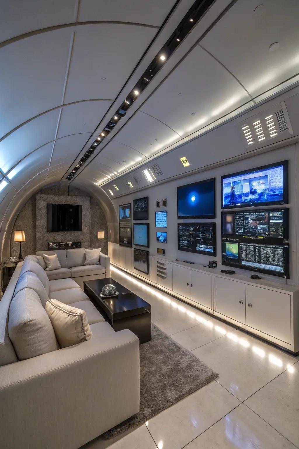 Savvy technology enhances solace and convenience in below-ground settings.