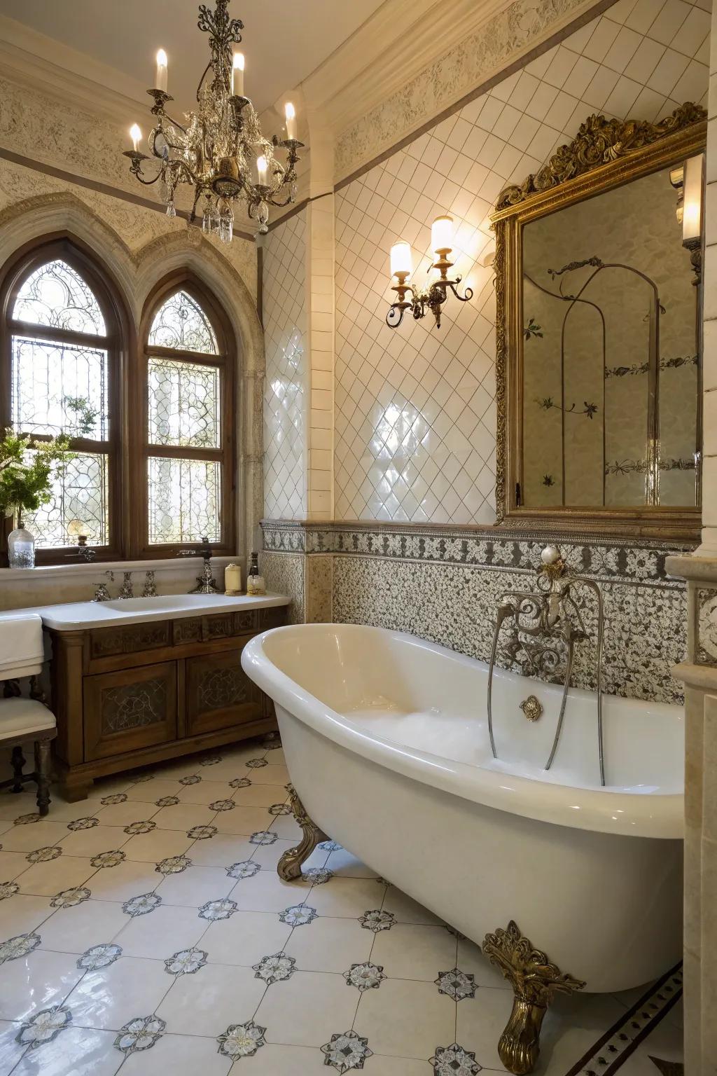 Old-Timey Highlights bring charm and nostalgia.