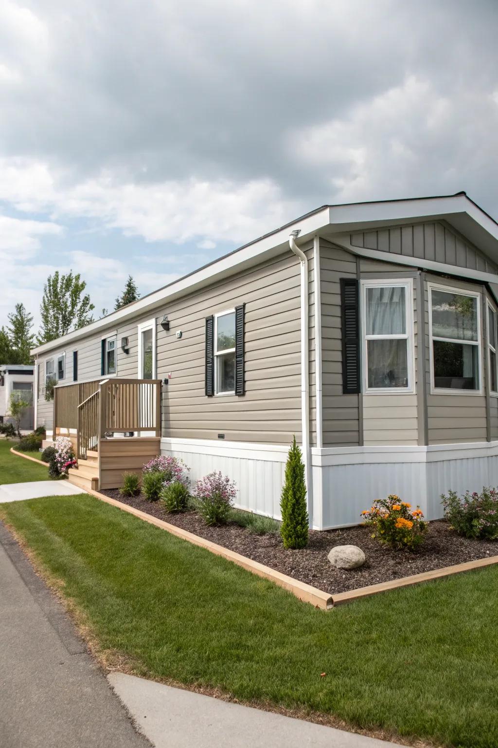 New siding that revitalizes and protects the home.