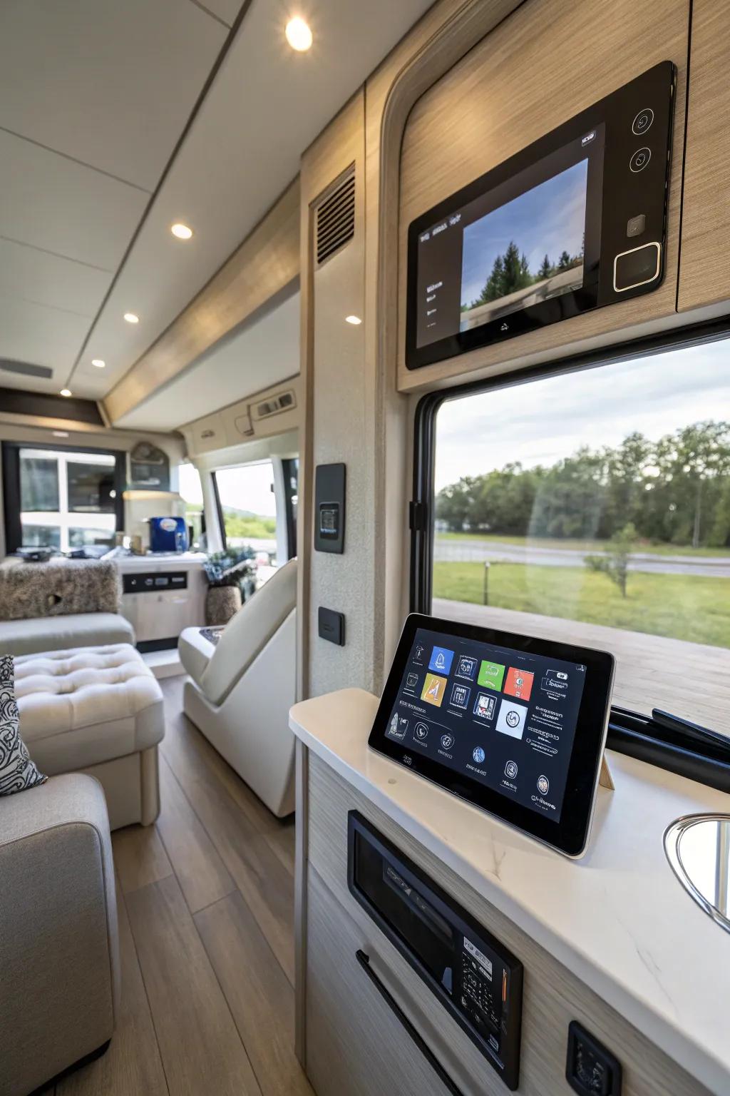 Digital home technology offers modern convenience and efficiency.