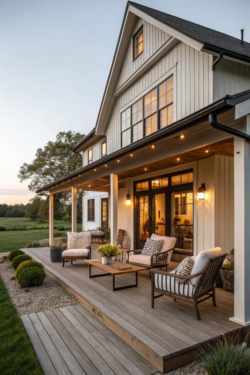 Awesome deck: Great area to hang out and chill.