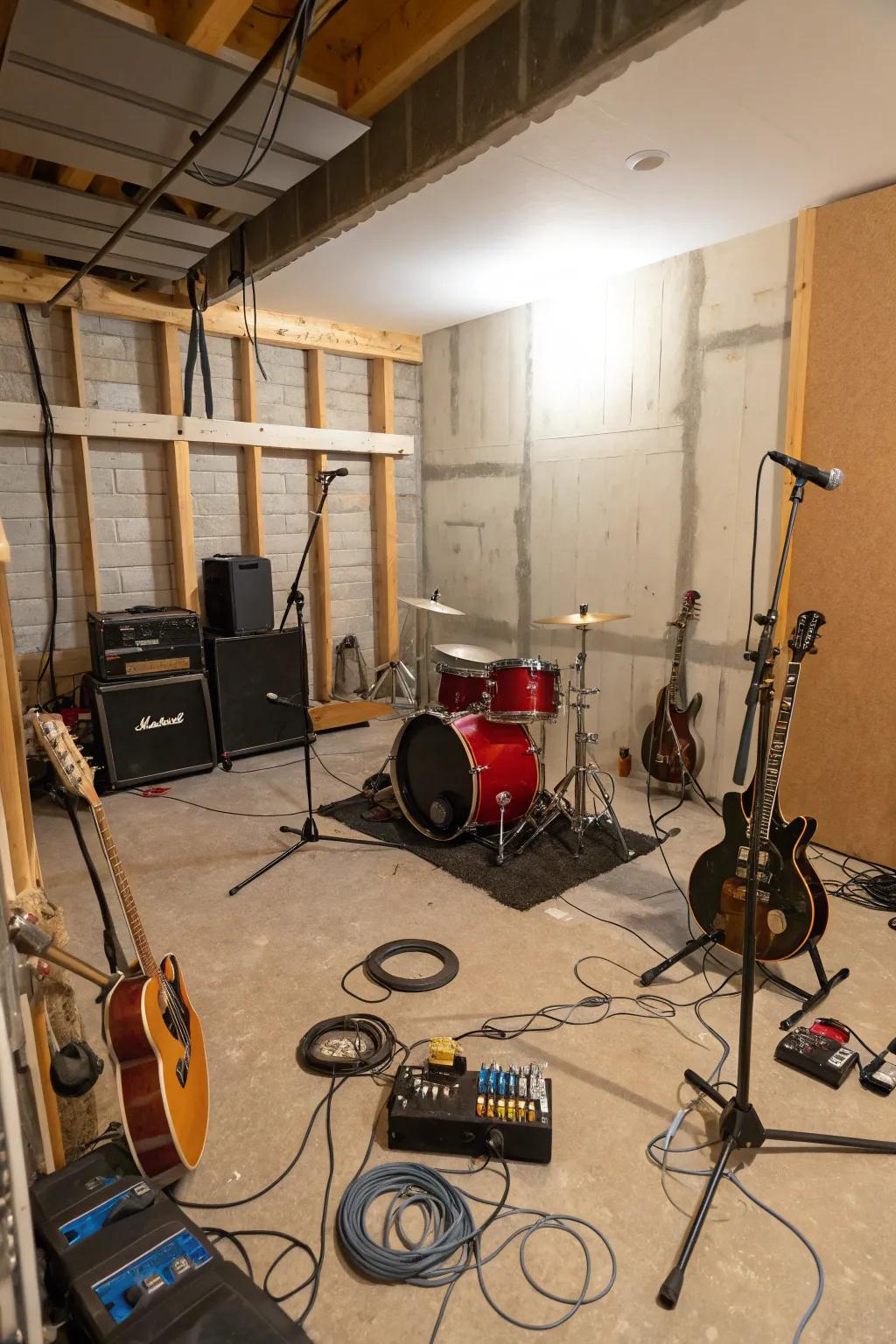 A sound corner brings melodies to life.