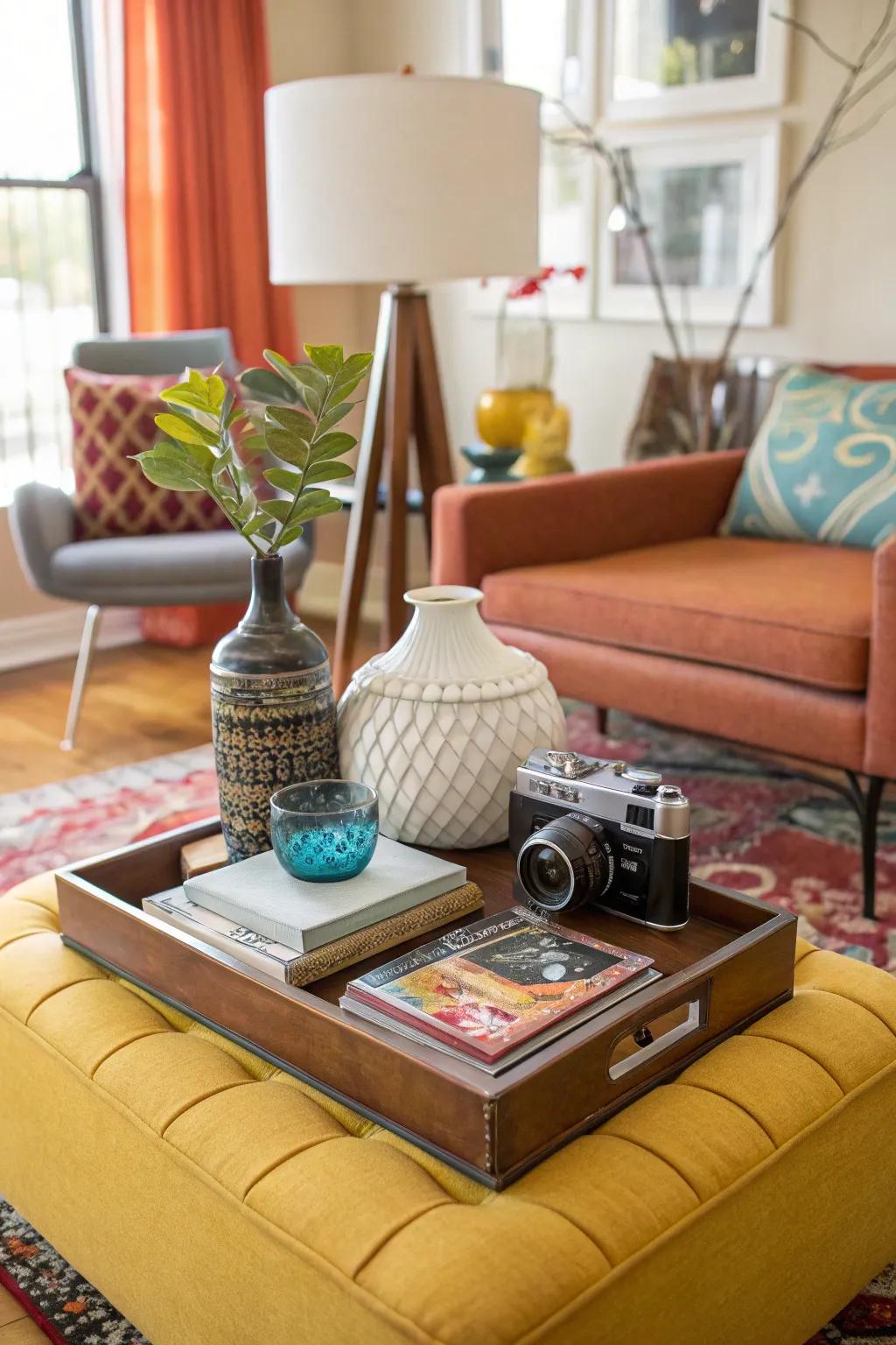 Experiment with an eclectic blend of styles.