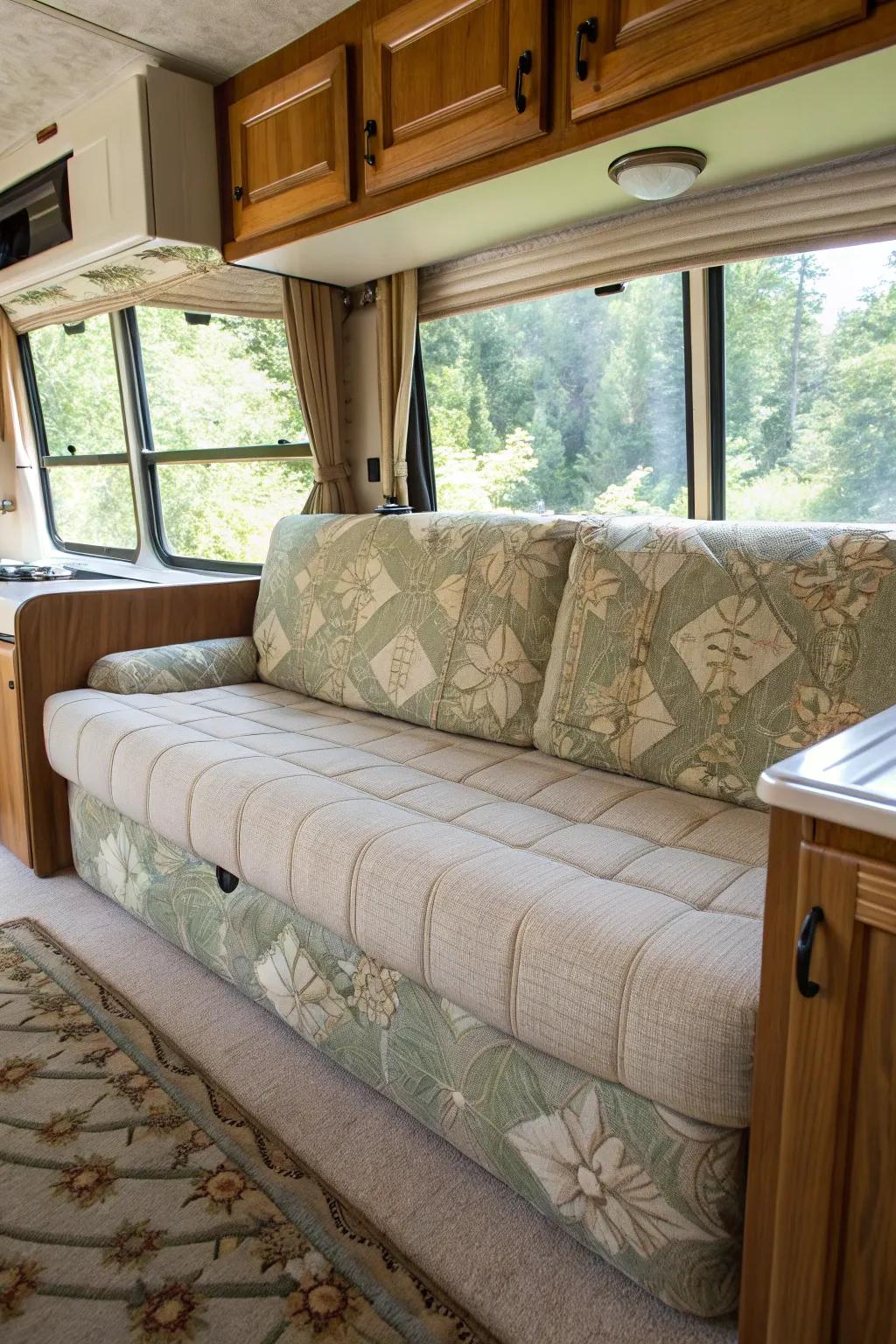 Eco-friendly fabrics provide sustainable and stylish solutions.