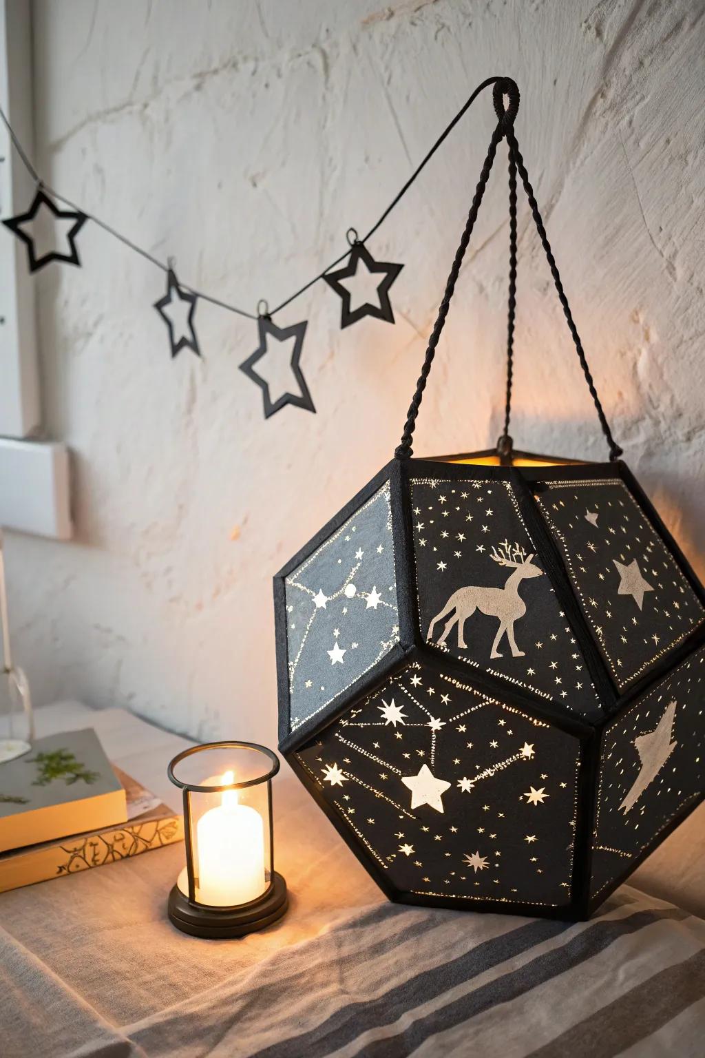 Illuminate your imagination via constellation umbral puppets - wherein narrative converges with the astral entities.