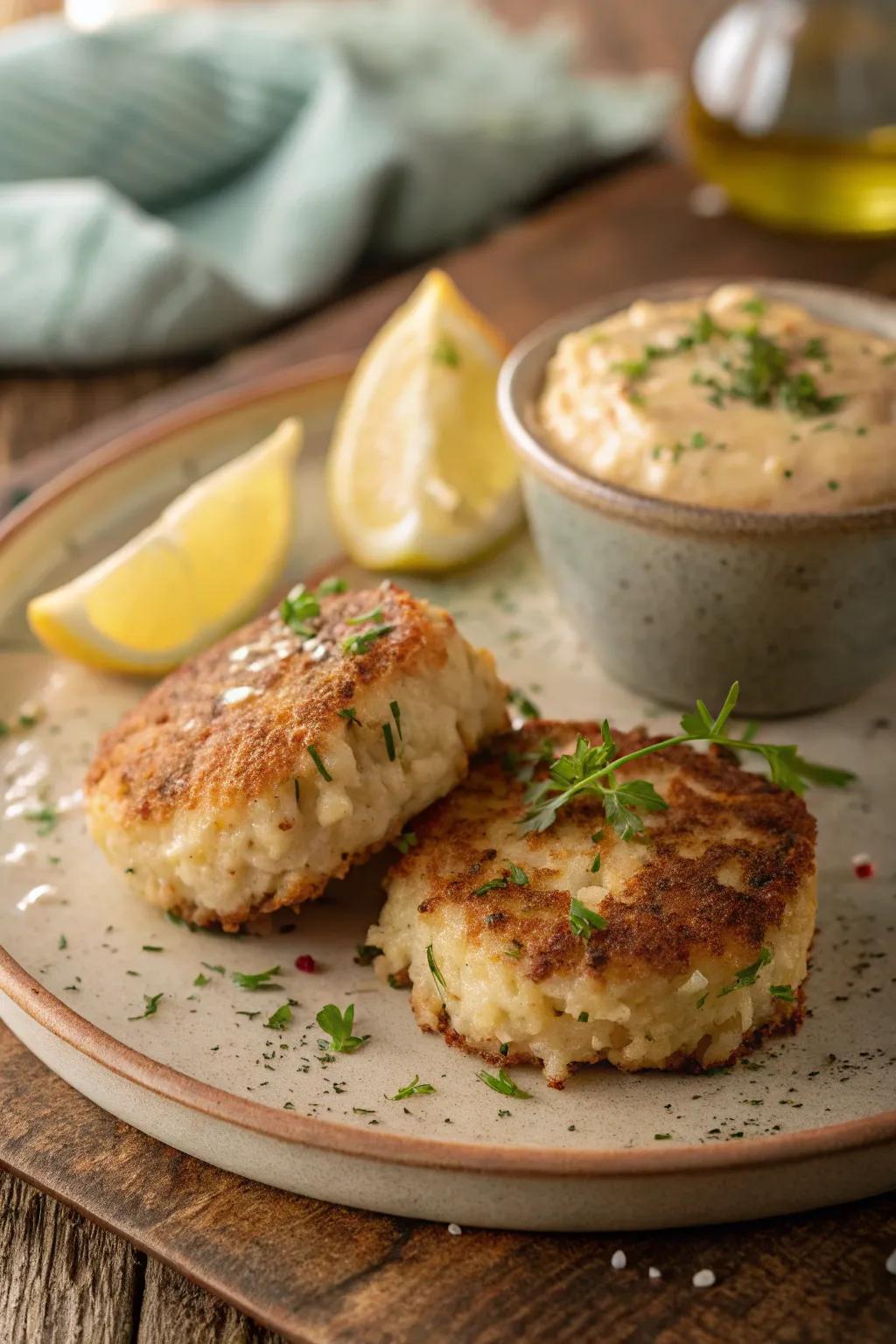 Sea rounds with vibrant dressing, decadent and scrumptious for your picnic feast.