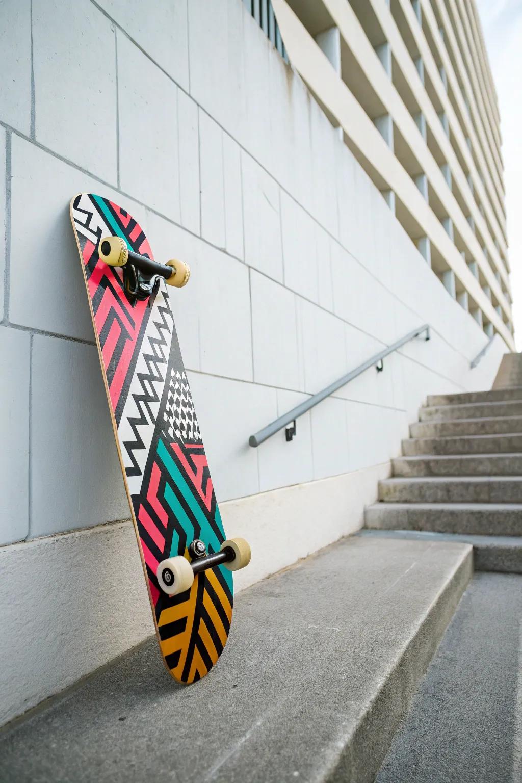 Incorporate shapes and forms for a modern impact.