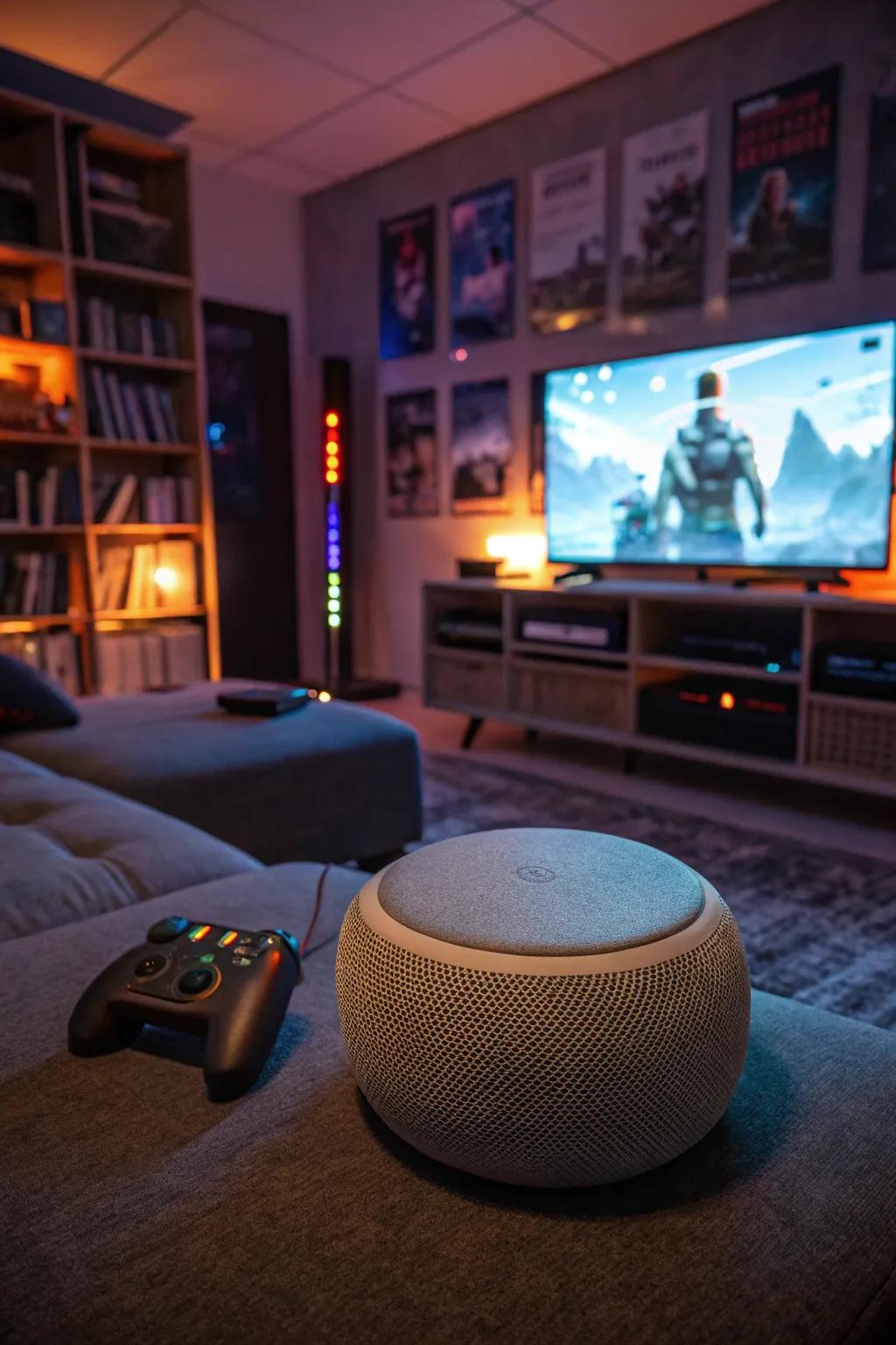 Atmospheric sound settings add depth to your gaming world.