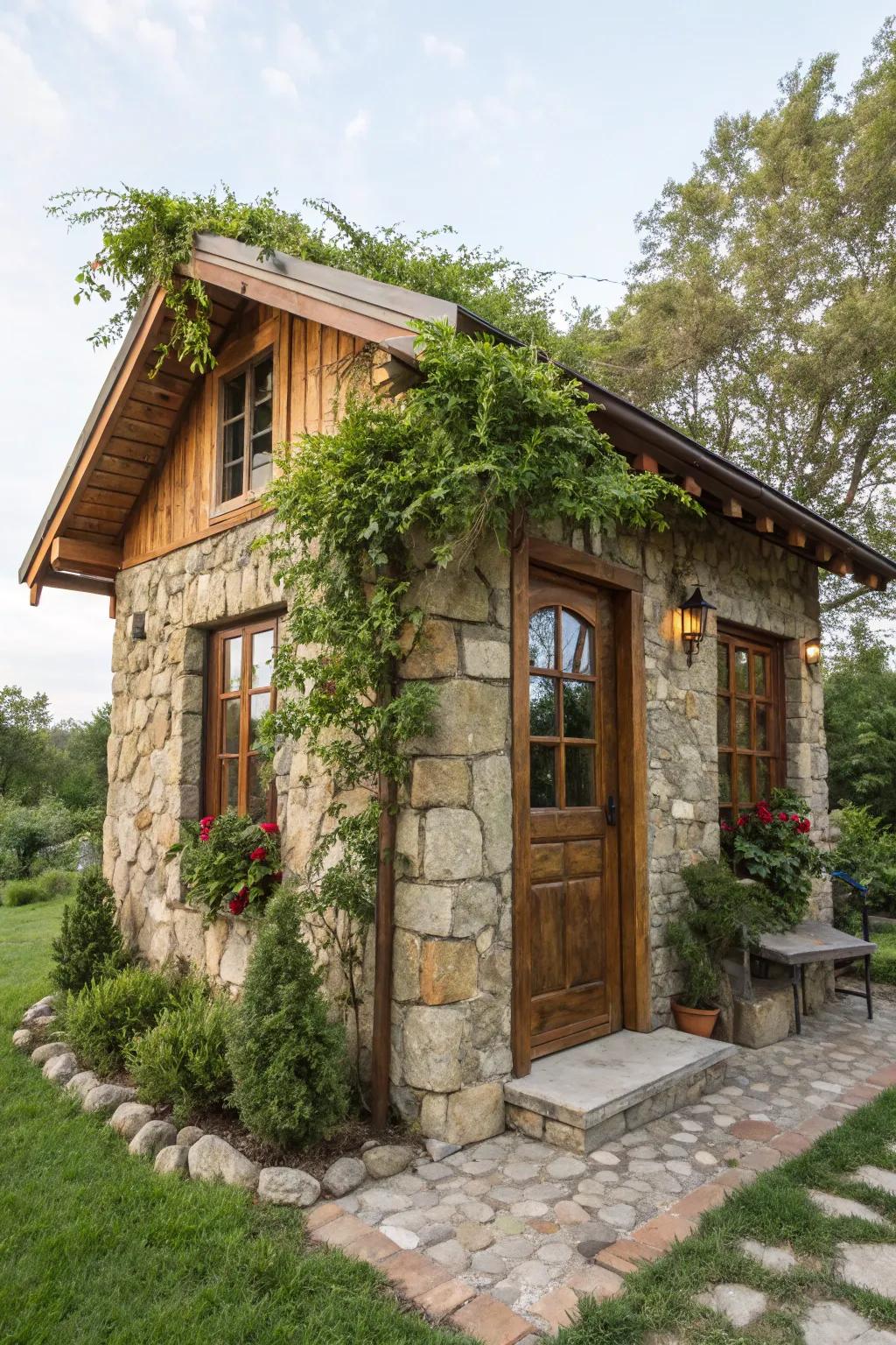 Convey the natural realm inward with inspired embellishments.