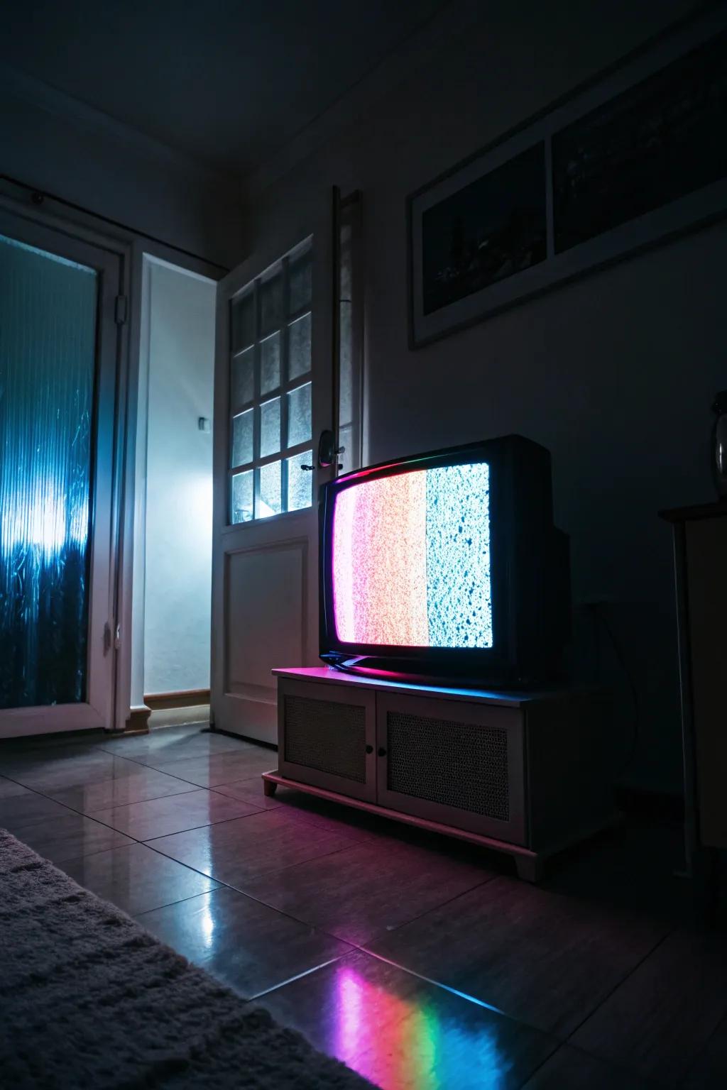 Set the mood with a dynamic light frame for your TV.