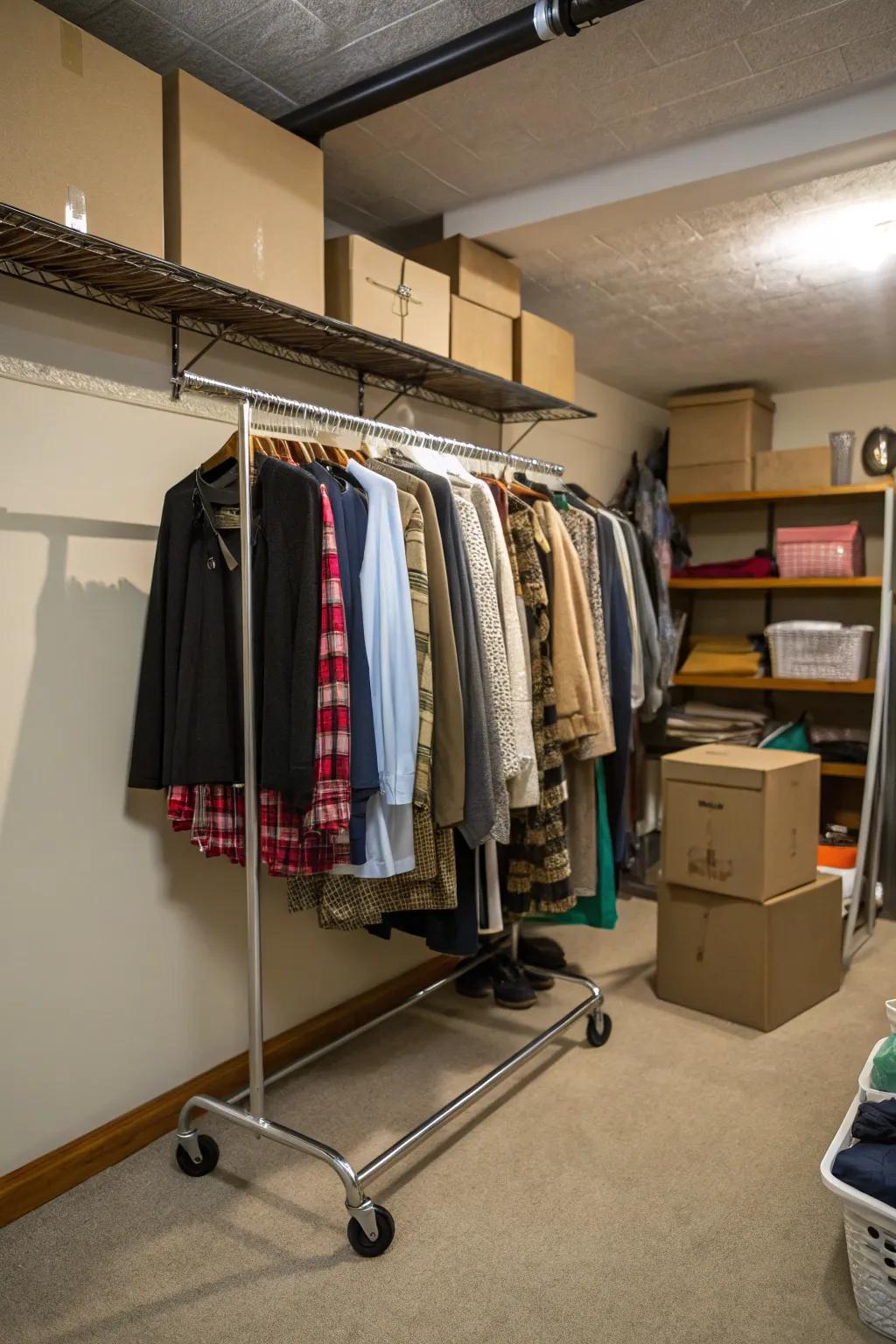 Mobile frames provide flexible and dynamic storage solutions.