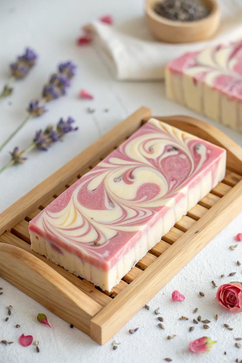 Enchant your senses through fanciful soap artistry.