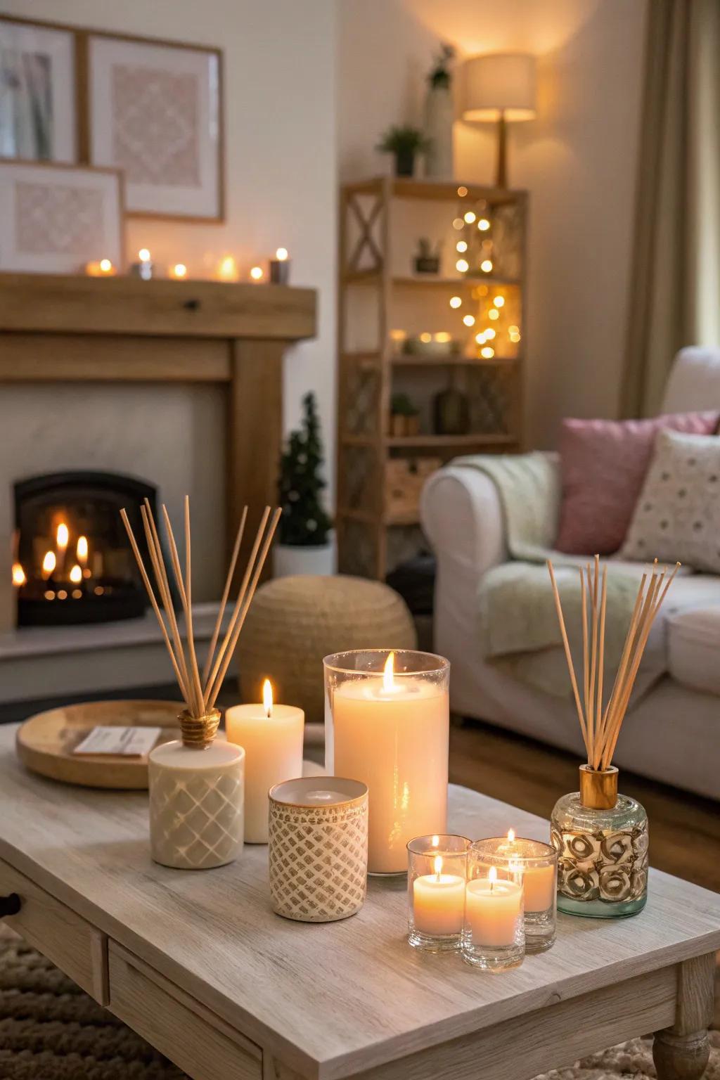 Improve the amorous atmosphere through the ideal scent.