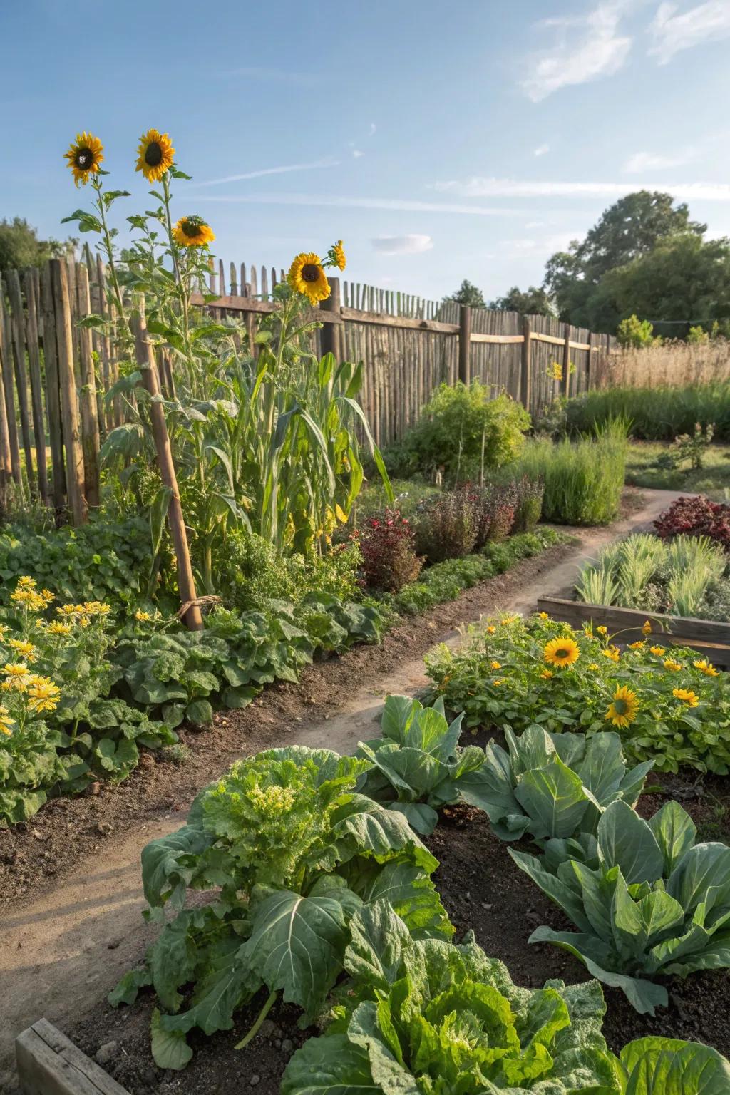 This is a living artwork. This edible space is known for its ever changing display.