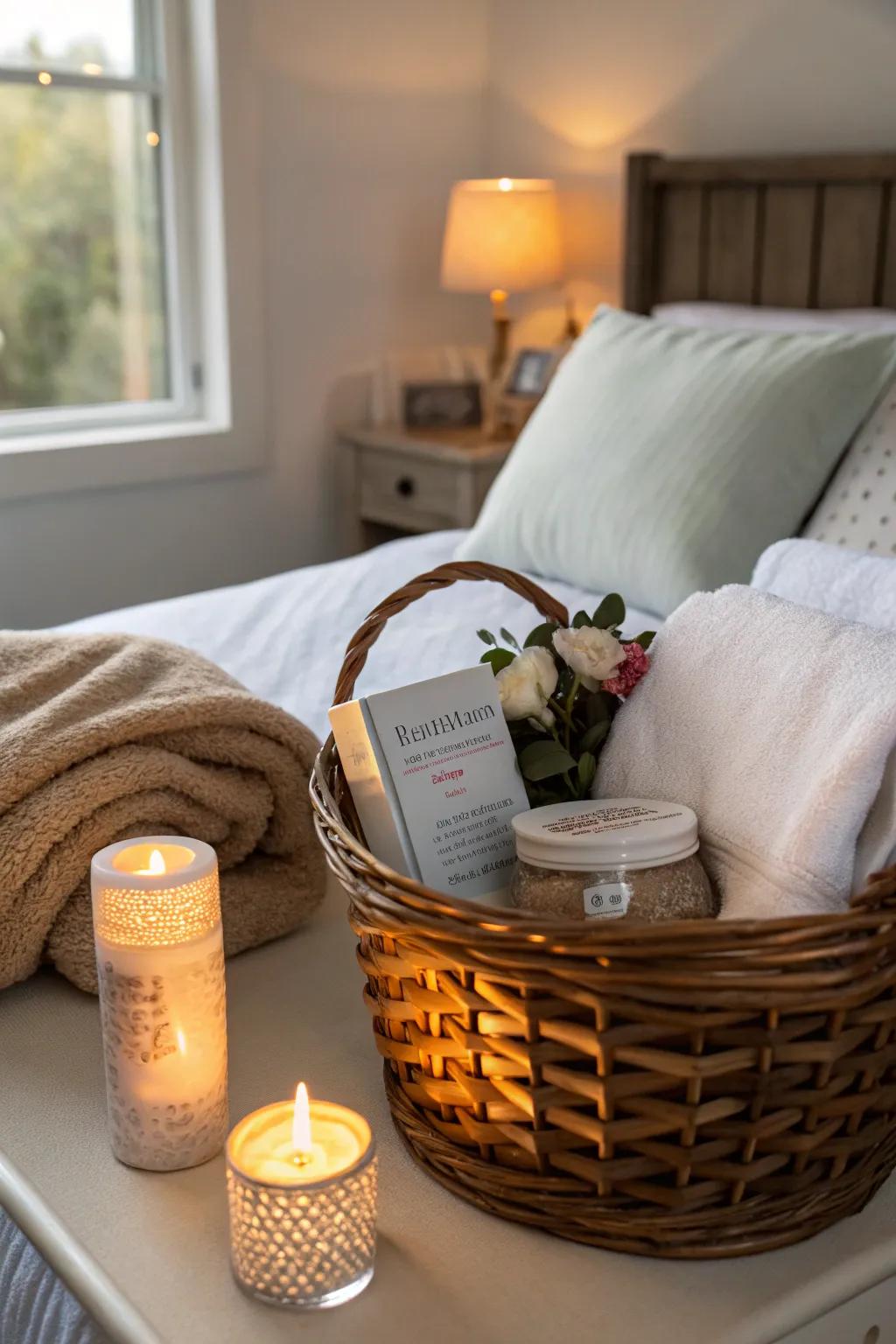 A pleasant night beacon furnishes reassurance and security during night hours.