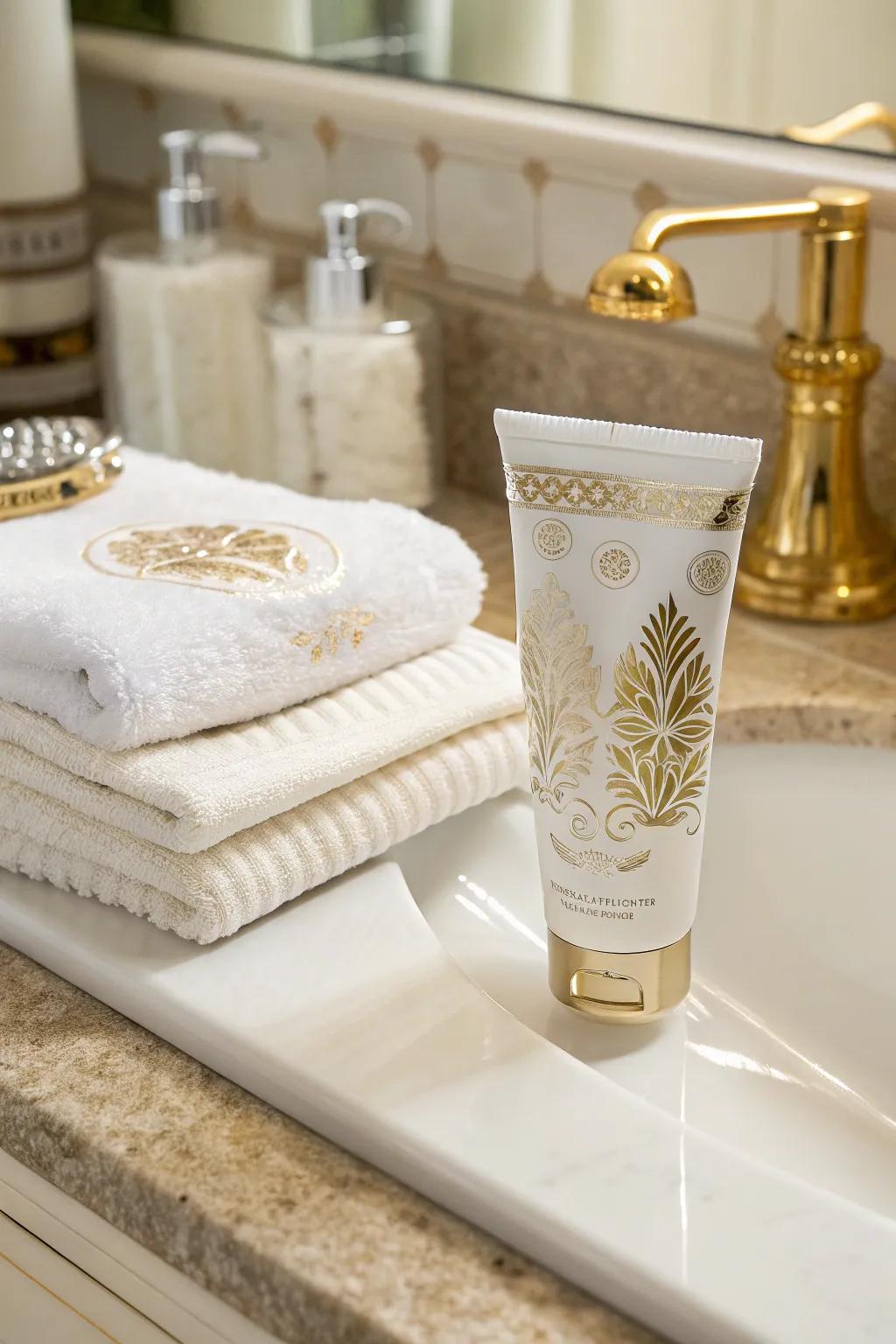 Velvet touch treatment for a touch of daily pampering.