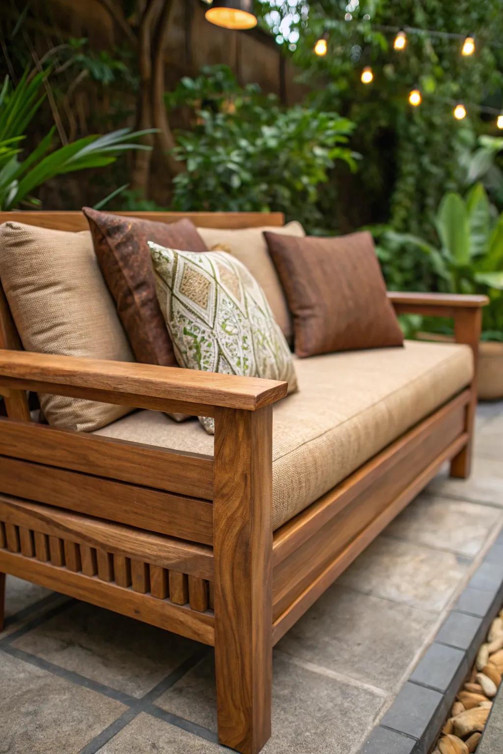 Elevate your outdoor space with the elegance of handcrafted luxury.