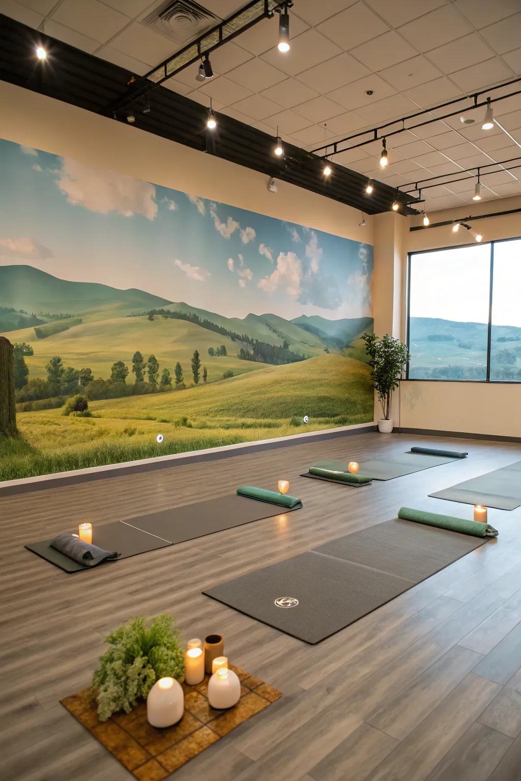 Artwork has the power to transform a wall into a source of motivation.