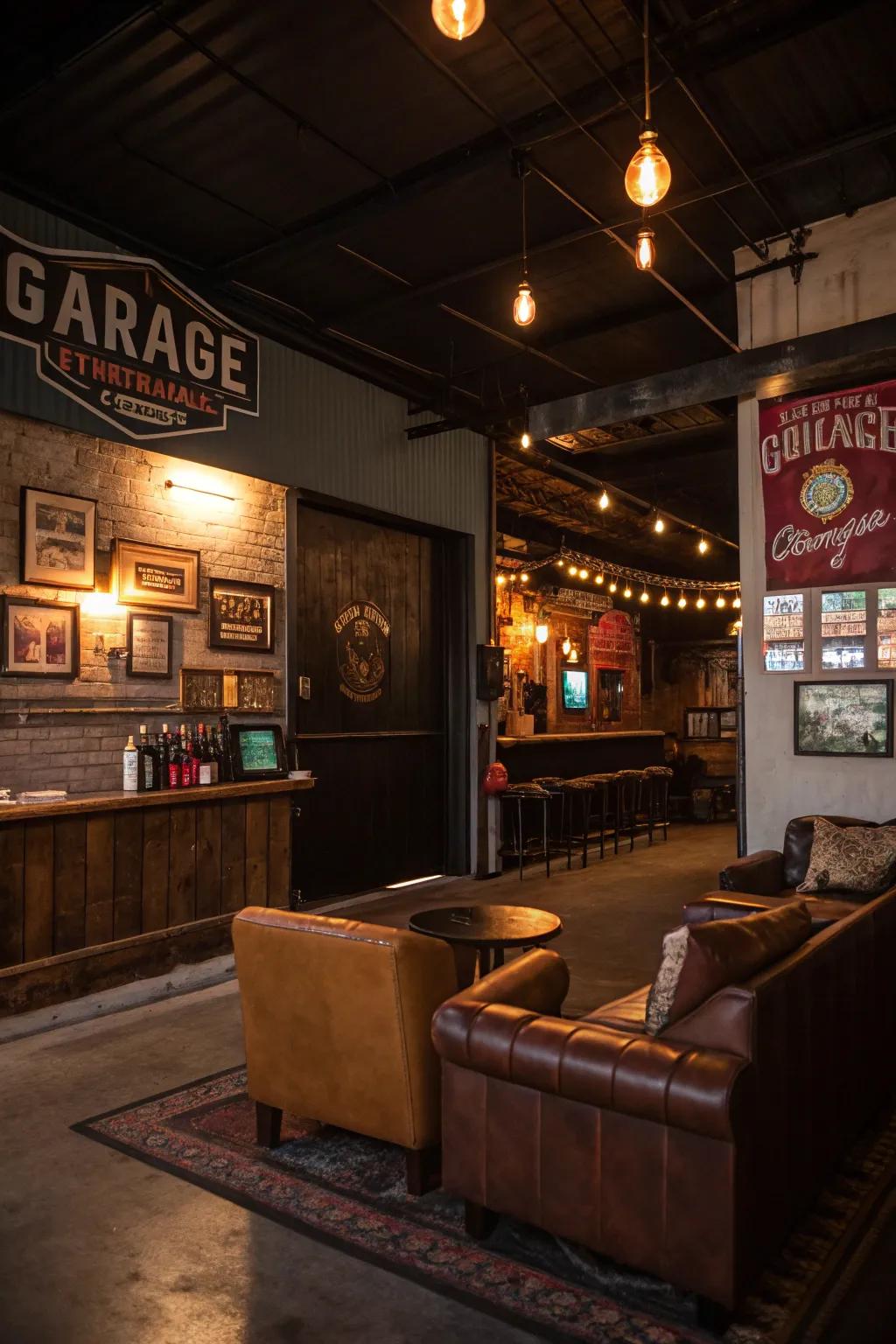 Slip into a bygone age by having a garage restricted lounge that's brimming by having allure.