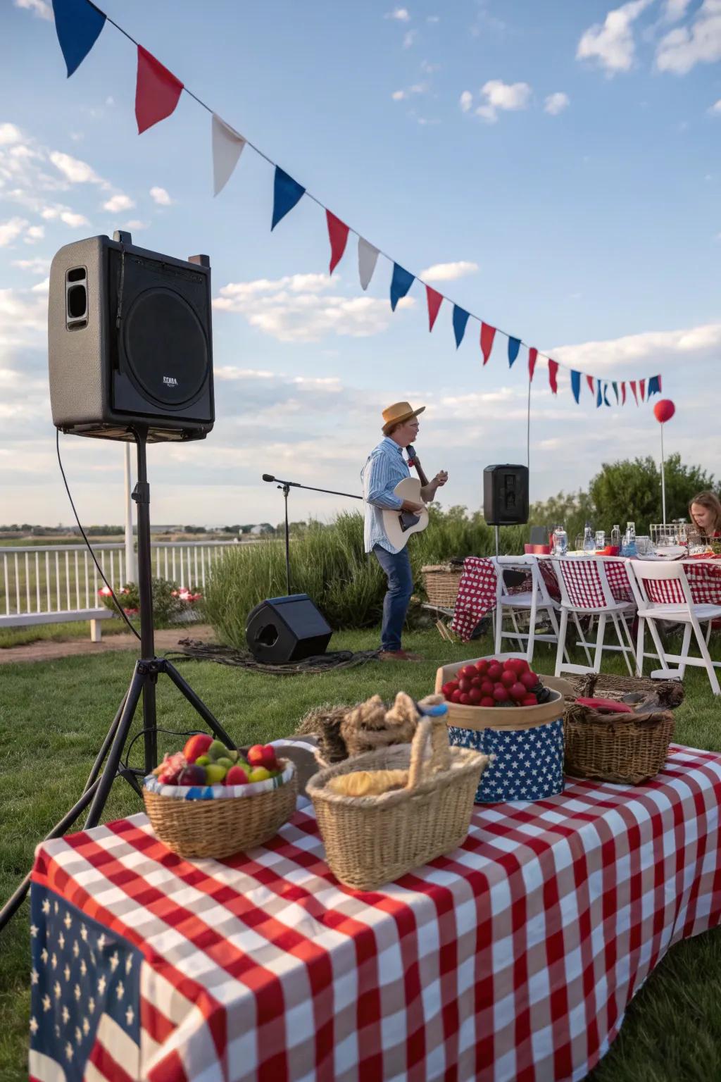 Celebratory Summer Jams keeps the mood festive and lively.