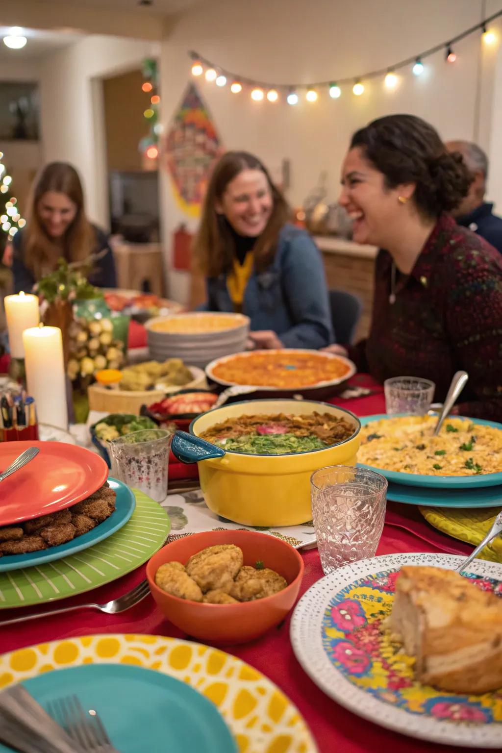 Share the love through a dish-to-share gathering with friends.