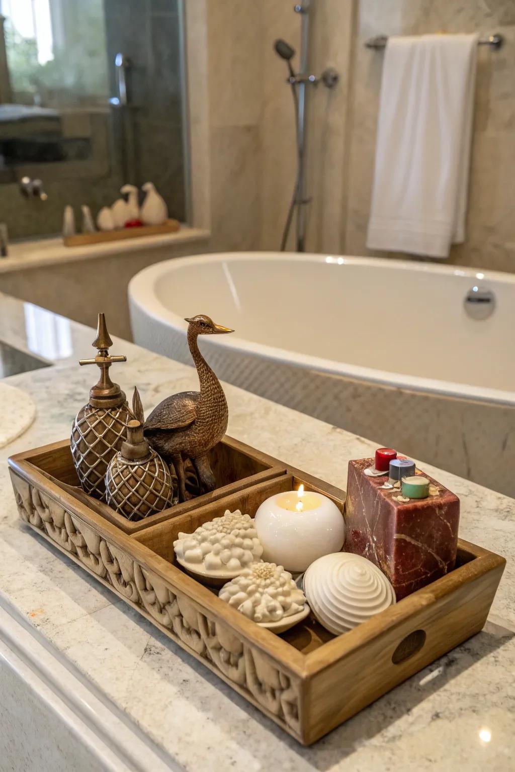 Infuse your bath with creativity and inventive flair.