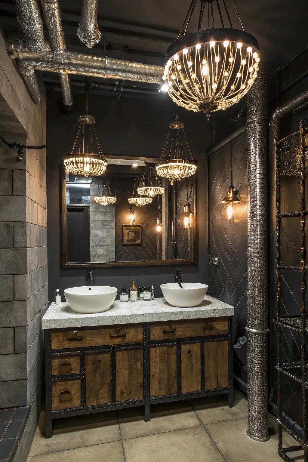 Mixing styles creates a bold and memorable impact.