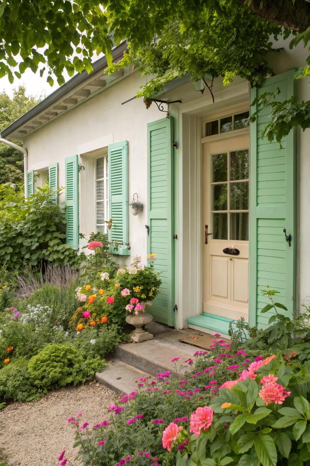 A refreshing, airy atmosphere is delivered through cool spearmint and warm sand.