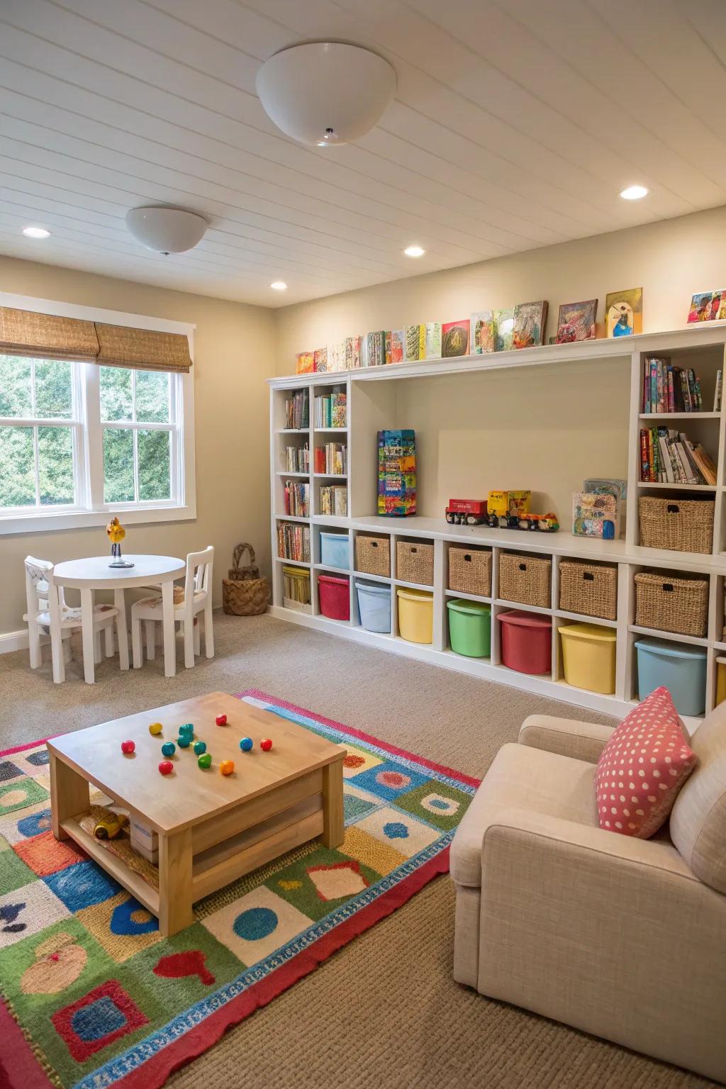 Achieve balance through a symmetrical layout.
