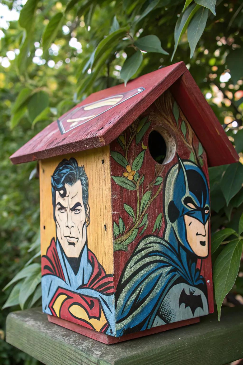 Bring pop culture to your garden with a birdhouse that&rsquo;s a true conversation starter!
