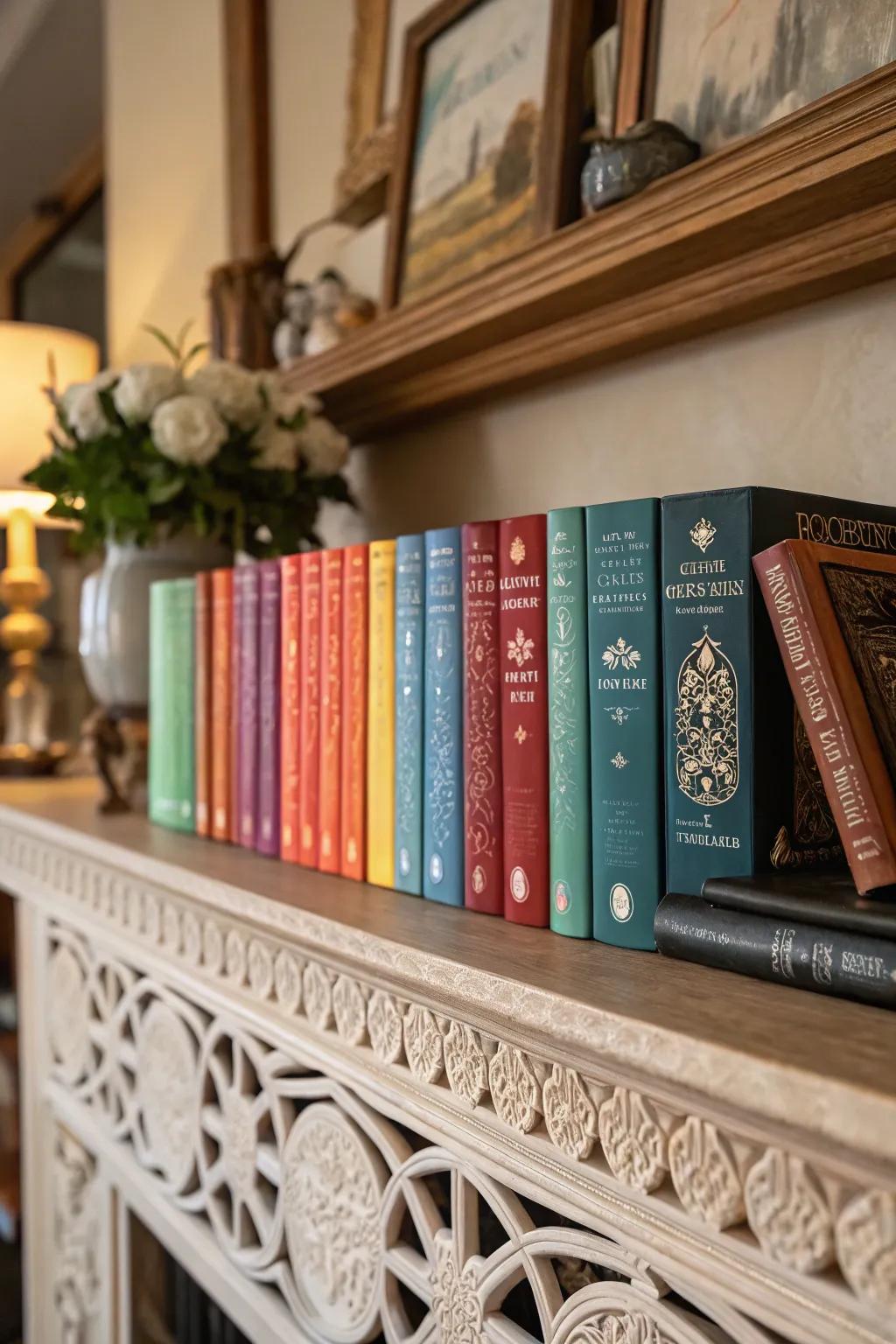 Themed collections create a cohesive look in your library.