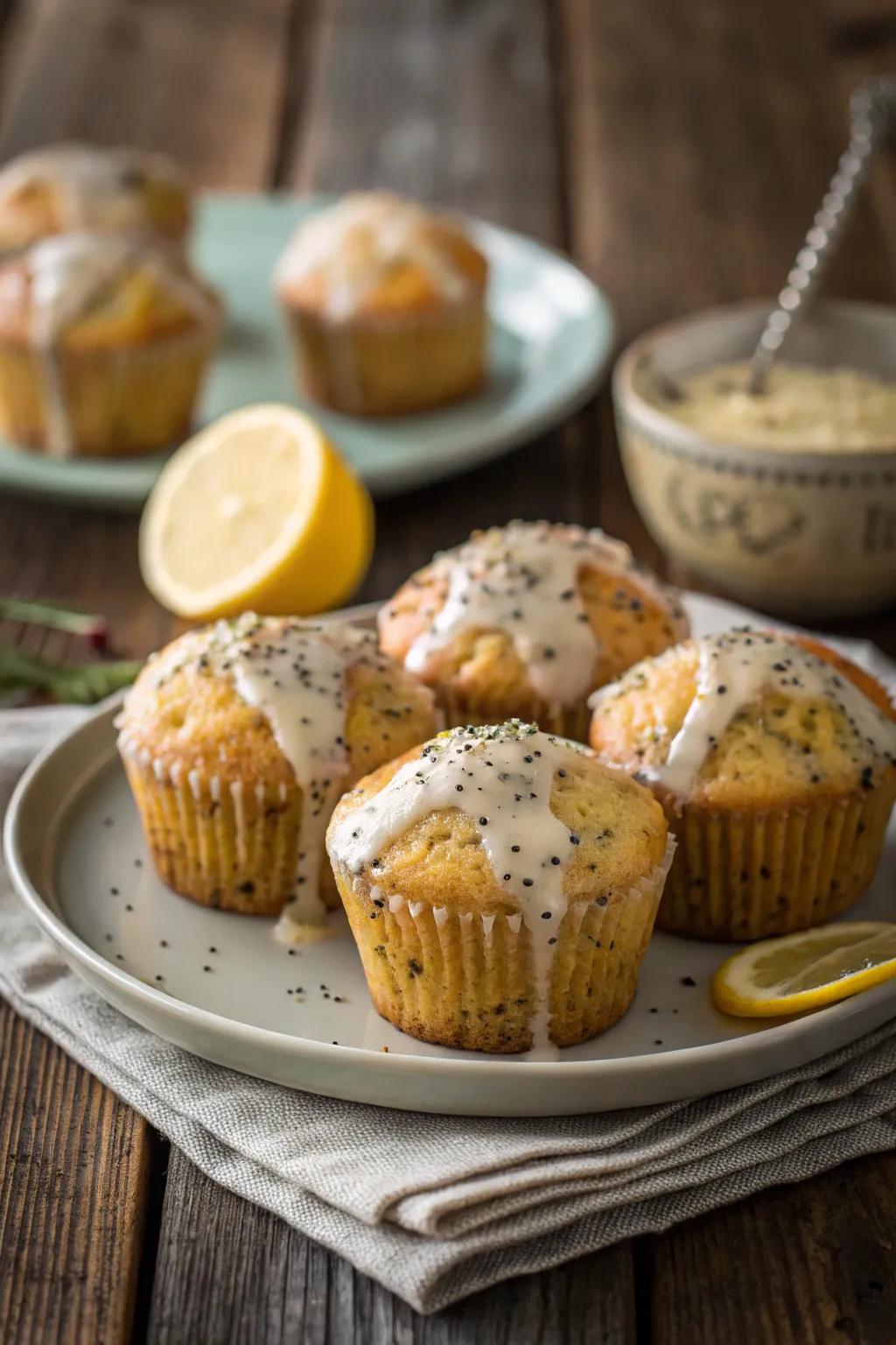 Citrus seed dough cups that bring a burst of sunshine.