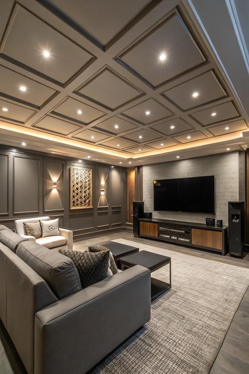 Integrated audio setups combine technology and design seamlessly.