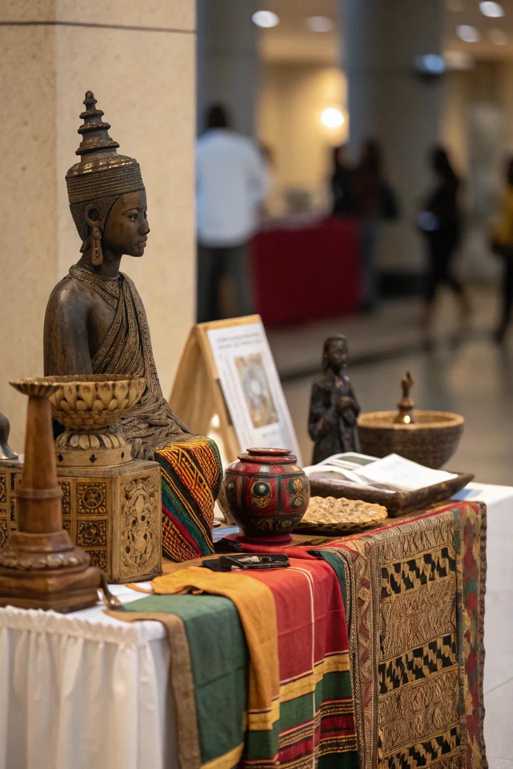 Cultural components layer depth and personal significance to your decor.