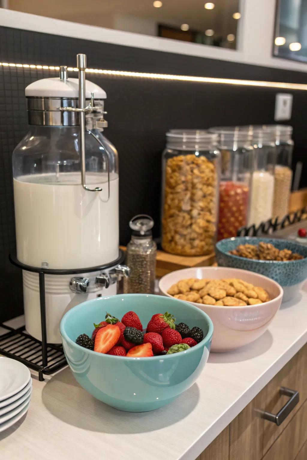 A blend of old and new creates a unique aesthetic.