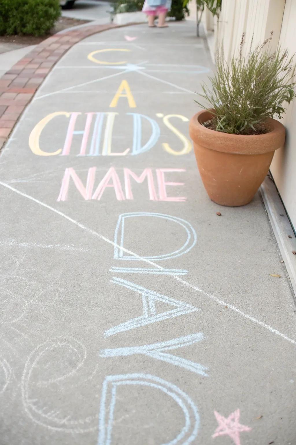 Personalize playtime with a charming letter step obstacle course &ndash; perfect for a special birthday celebration!