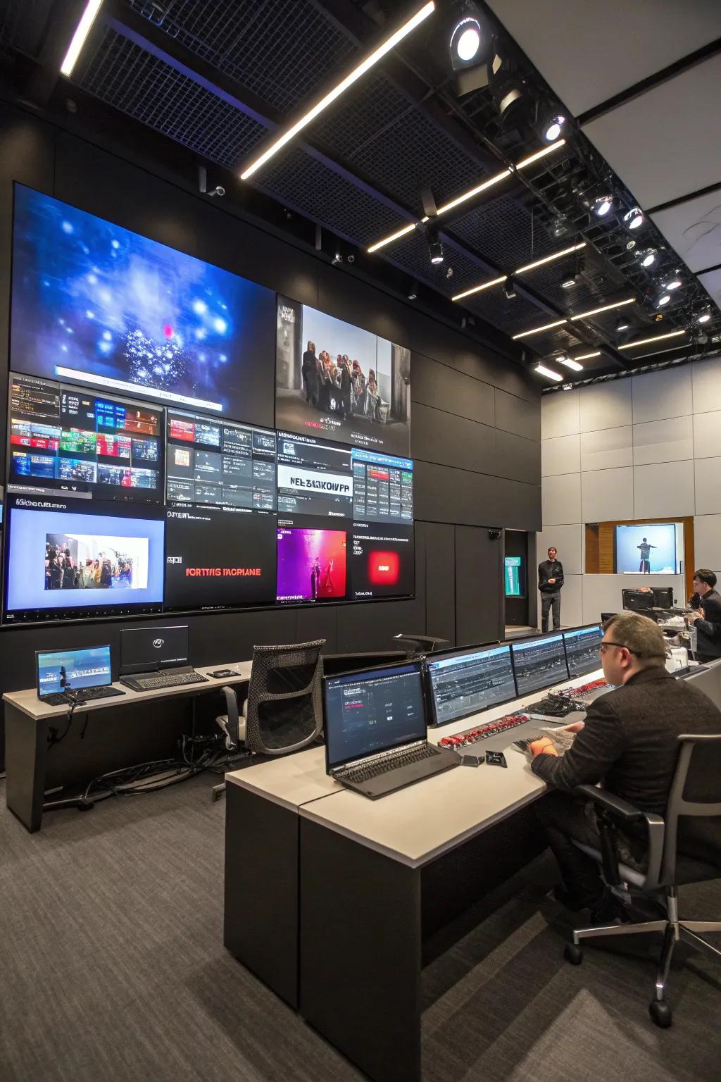 A media station makes meetings more interactive.