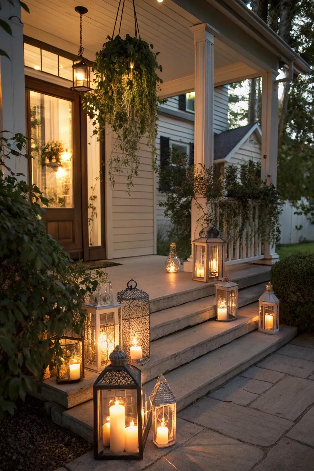 Housings introduce a traditional snug touch to any entrance.
