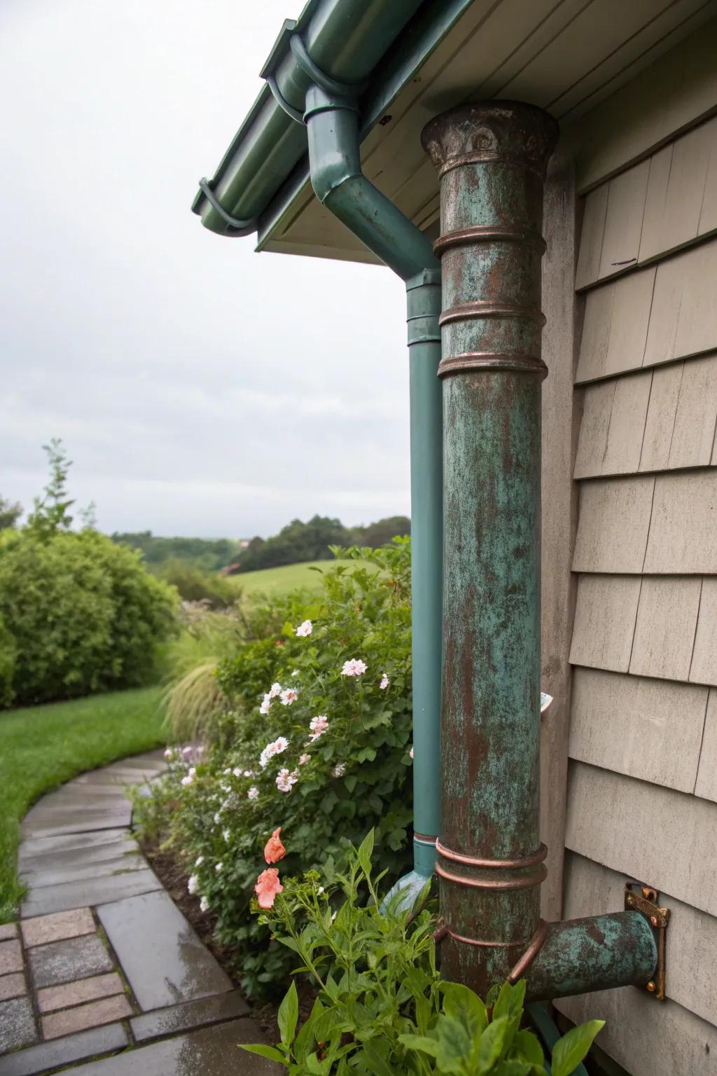 Bronze drains showcase premium elegance and eye-catching charm.