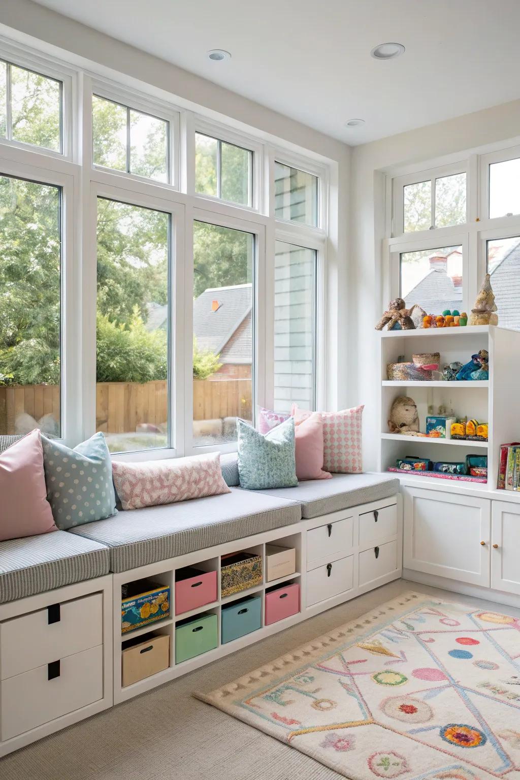 Multi-use pieces make the play area better.