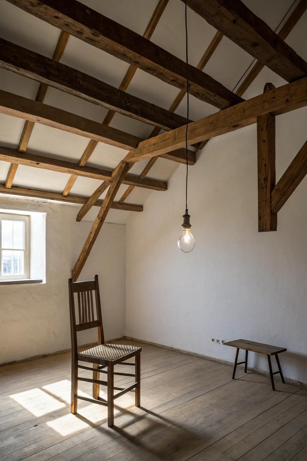 Minimalist chic with bare bulbs for a simple, stylish look.
