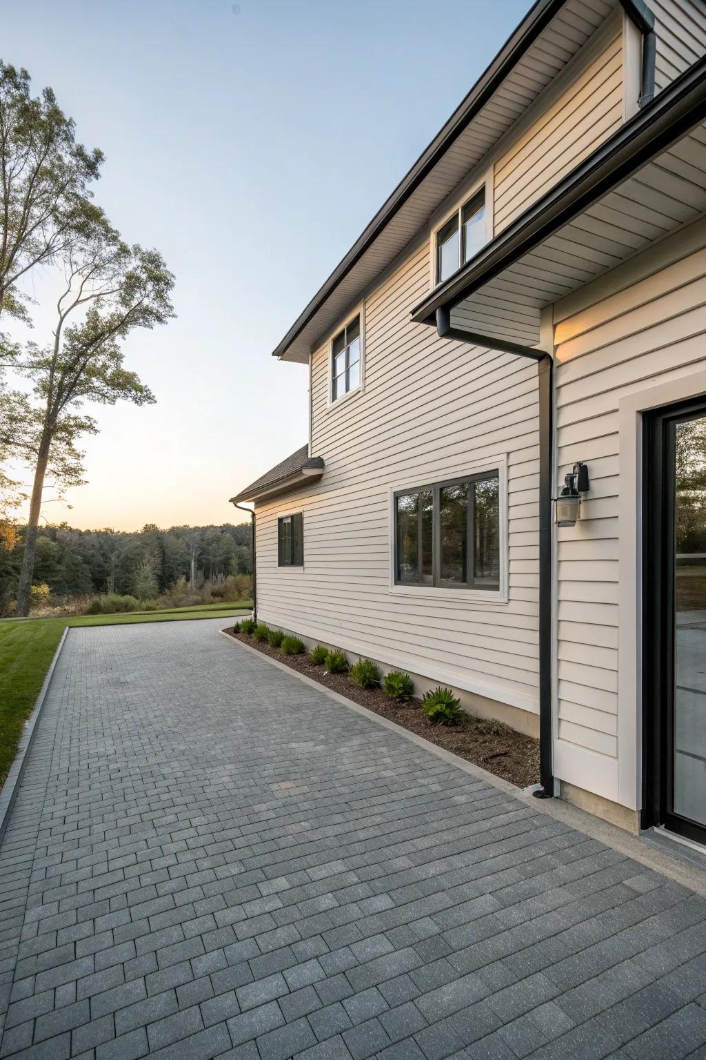 Invisible trims offer a sleek, minimalist look to window exteriors.
