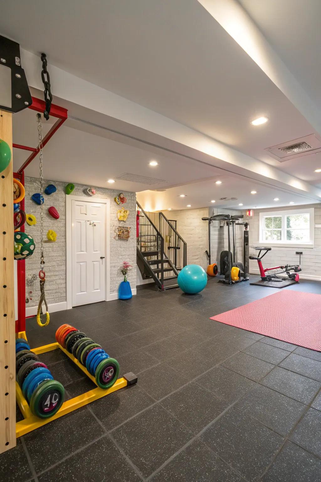 Bendy flooring mixes comfort with use.