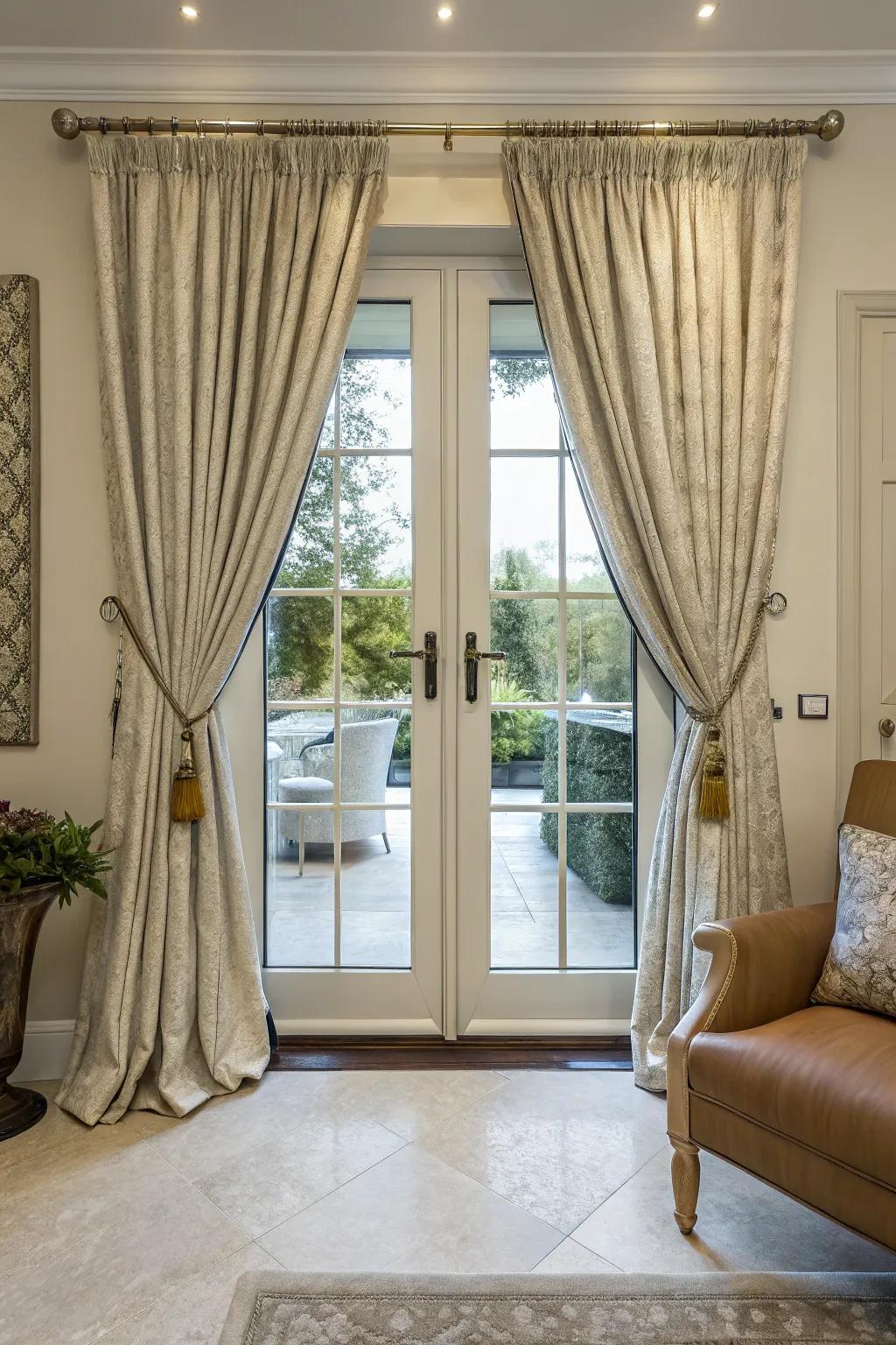 Creative clips enhance both style and functionality.