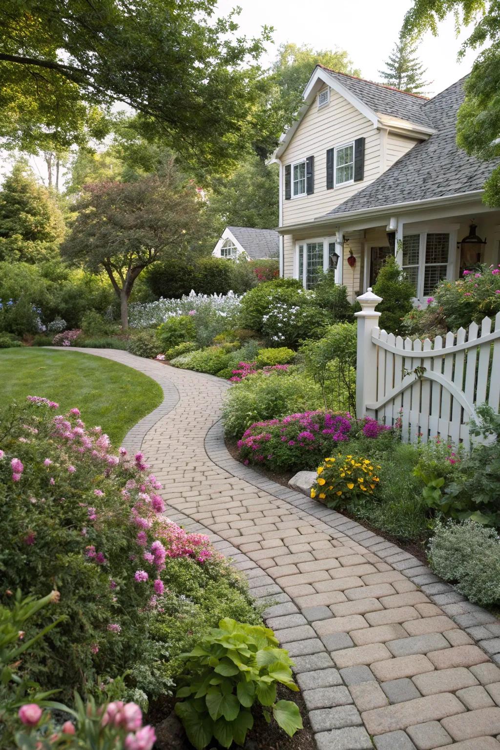 Merge stones with nature for a balanced aesthetic.